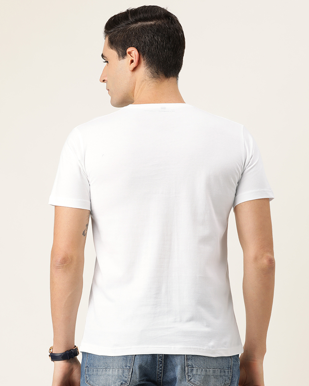 Shop Wanderlust Half Sleeve T Shirt For Men-Back