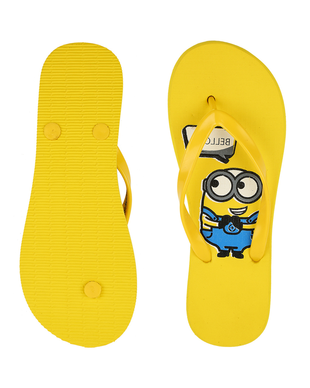 Shop Be Blah Minion Printed Mens Flip-flop-Back