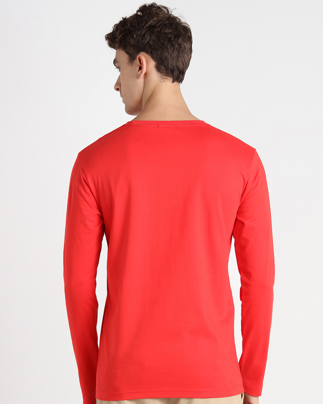 Shop Be-Er Solution Full Sleeve T-Shirt-Back