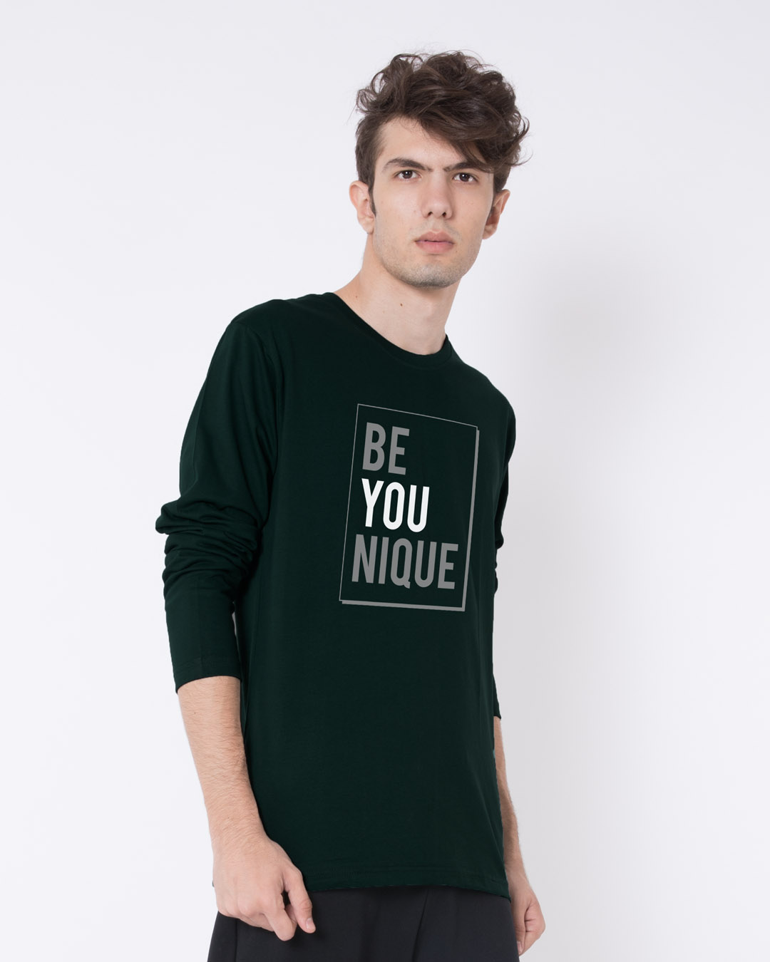Shop Be Unique Full Sleeve T-Shirt-Back