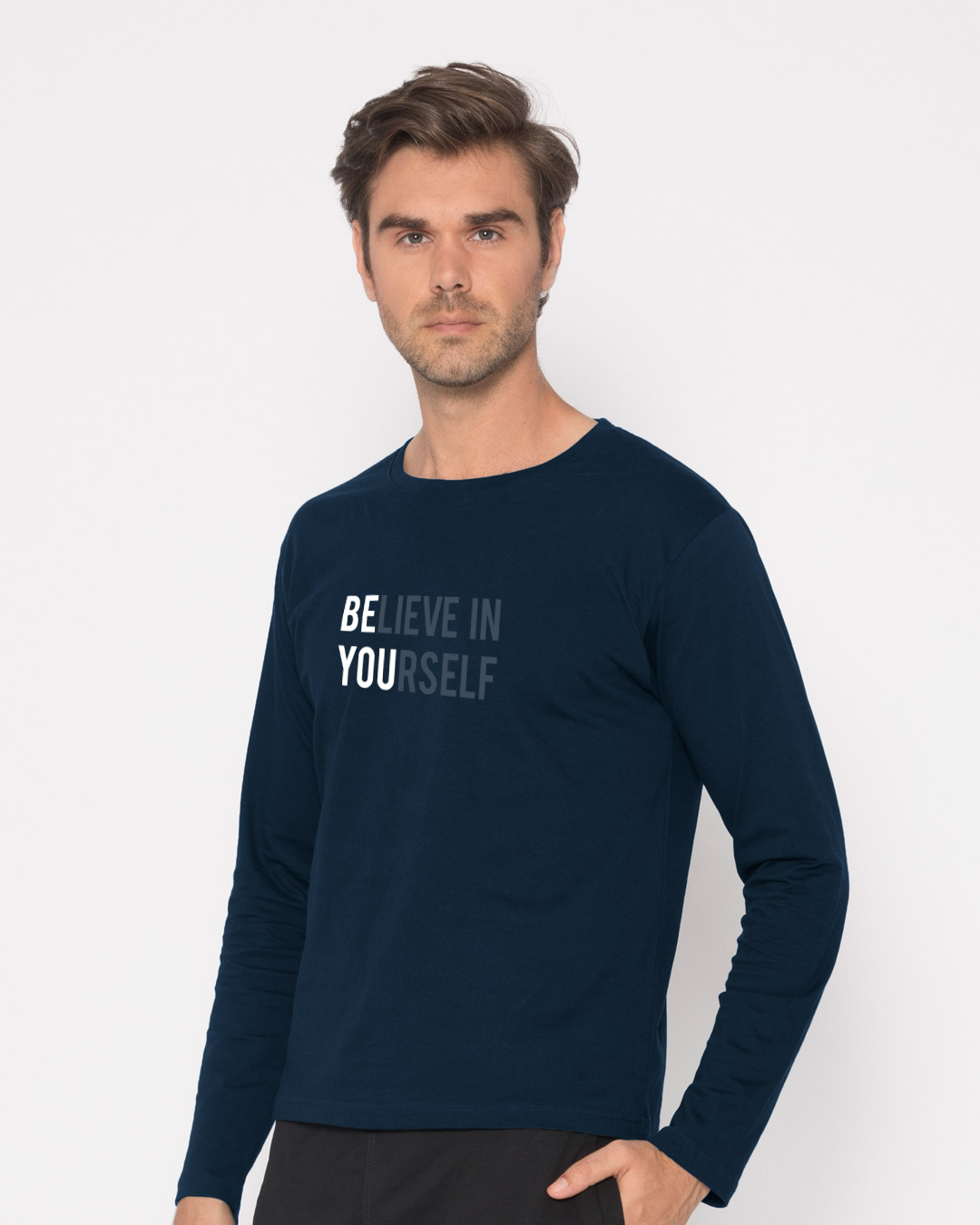 Shop Be You Full Sleeve T-Shirt-Back
