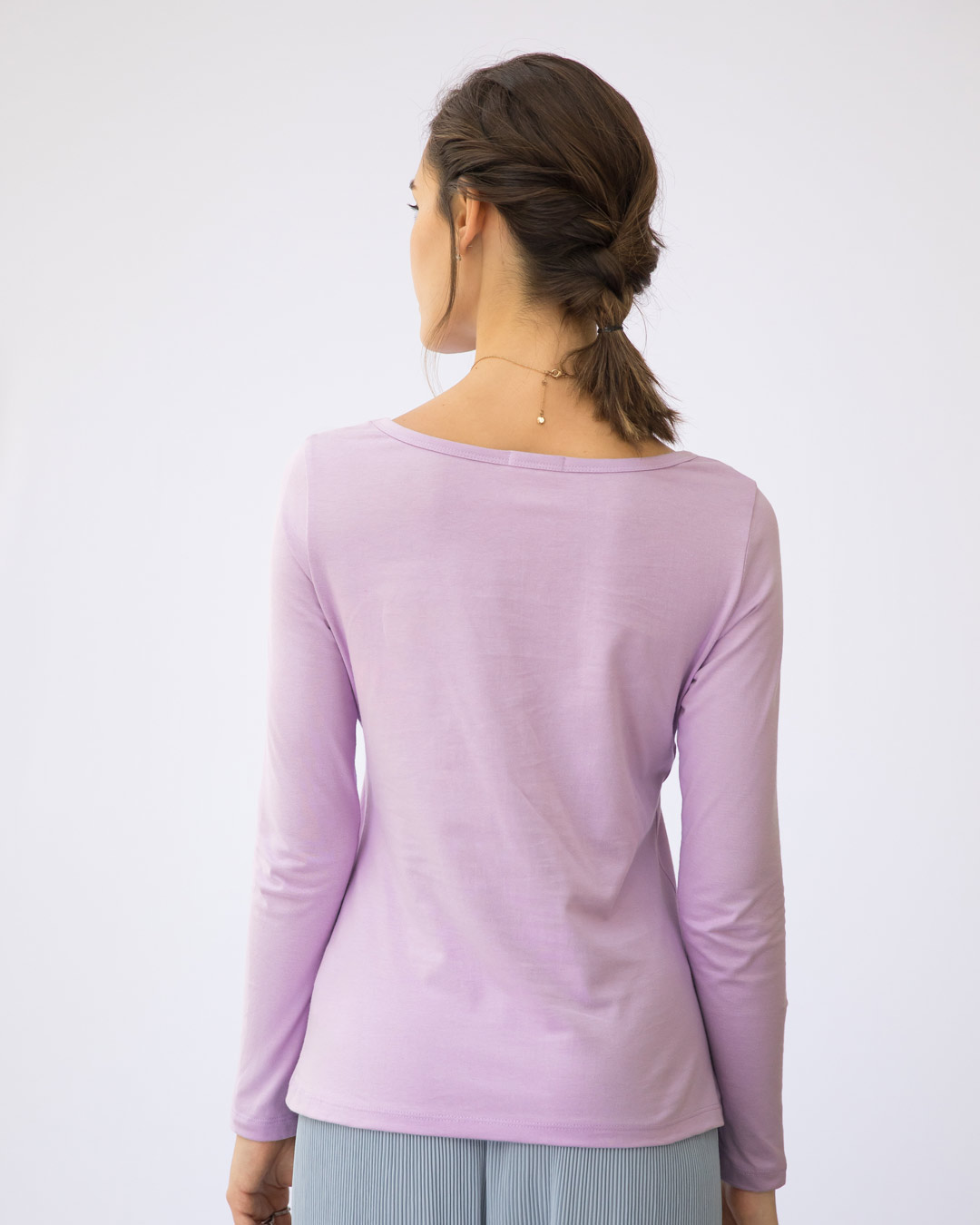 Shop Be-you-nique Scoop Neck Full Sleeve T-Shirt-Back