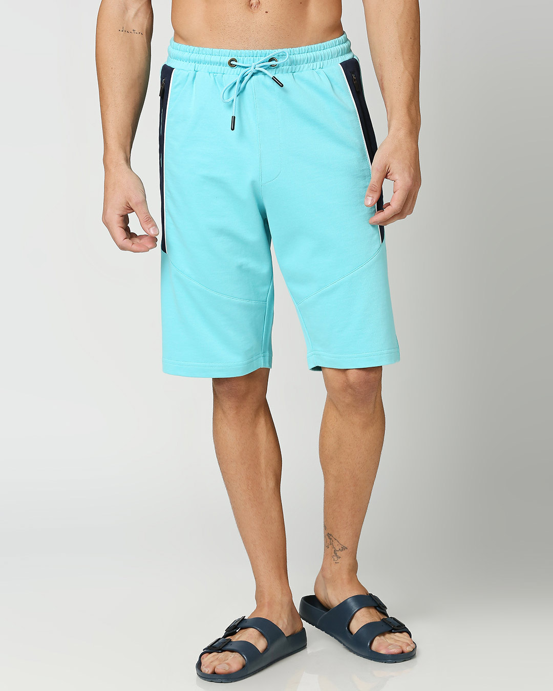 Shop Beach Blue Sport's Trim Shorts-Back