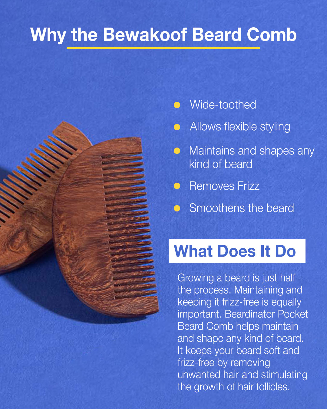 ShopBeardinator Beard Comb