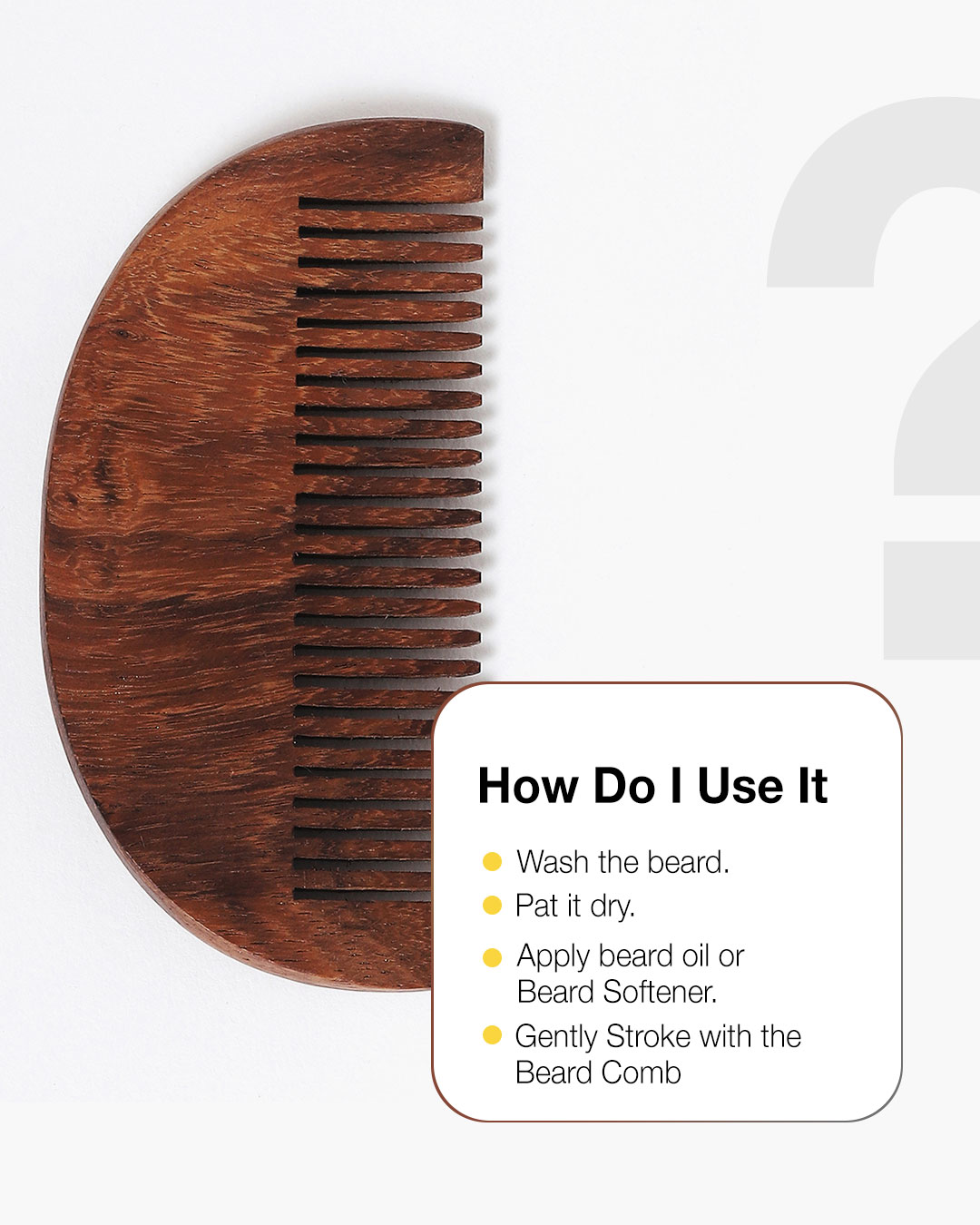 ShopBeardinator Beard Comb