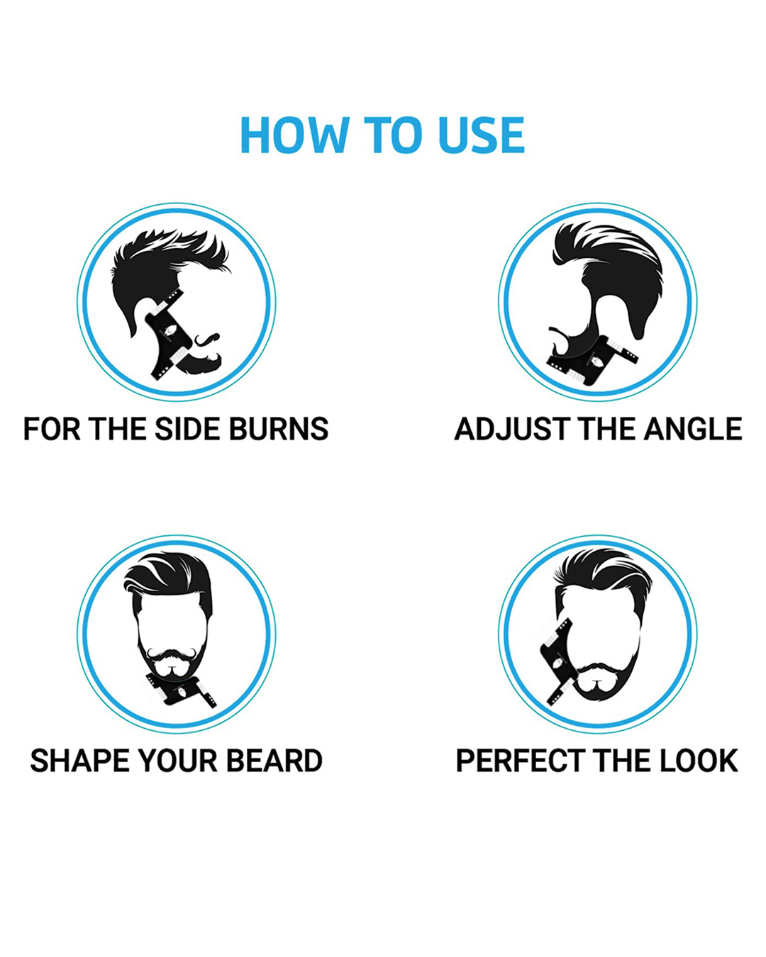 ShopBeard Shaper Tool For Men For Beard Styling-Design