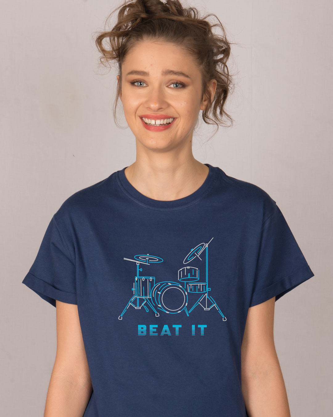 Shop Beat It Boyfriend T-Shirt-Back