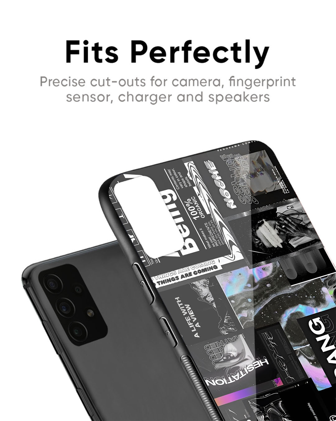 Shop Being Anxiety Premium Glass Case for OnePlus Nord CE4 5G(Shock Proof, Scratch Resistant)-Back