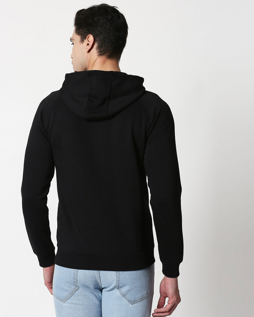 Shop Believe In Yourself Hoodie Sweatshirt Black-Back