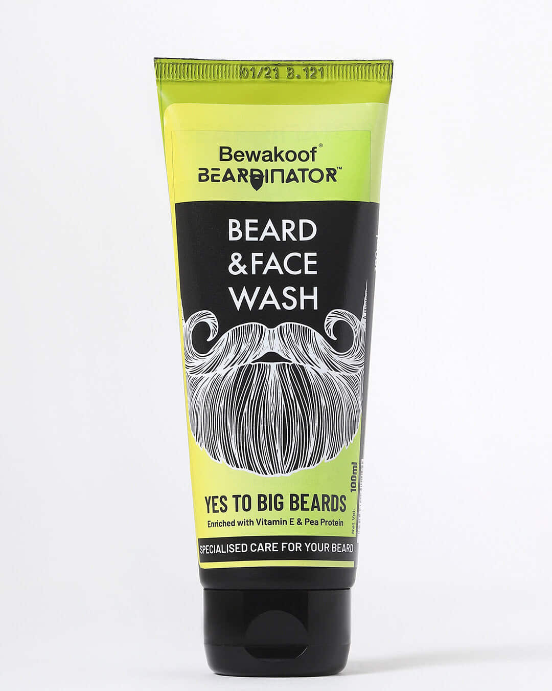 Shop Beardinator Beard And Face Wash 100 Ml-Back