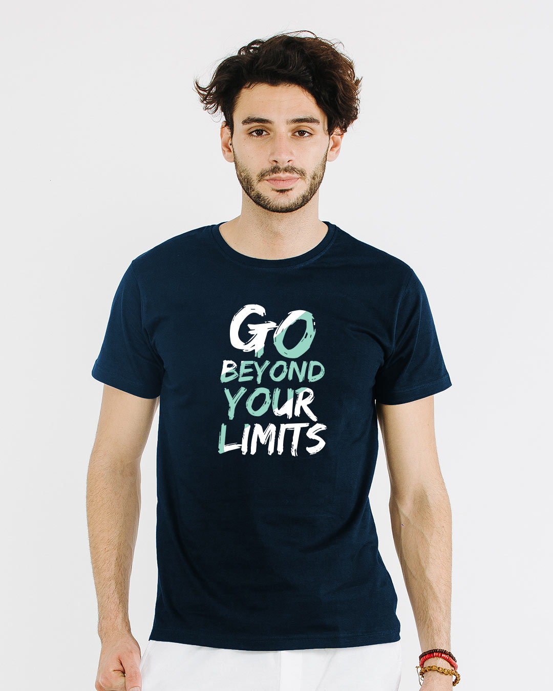 Shop Beyond Limits Half Sleeve T-Shirt-Back