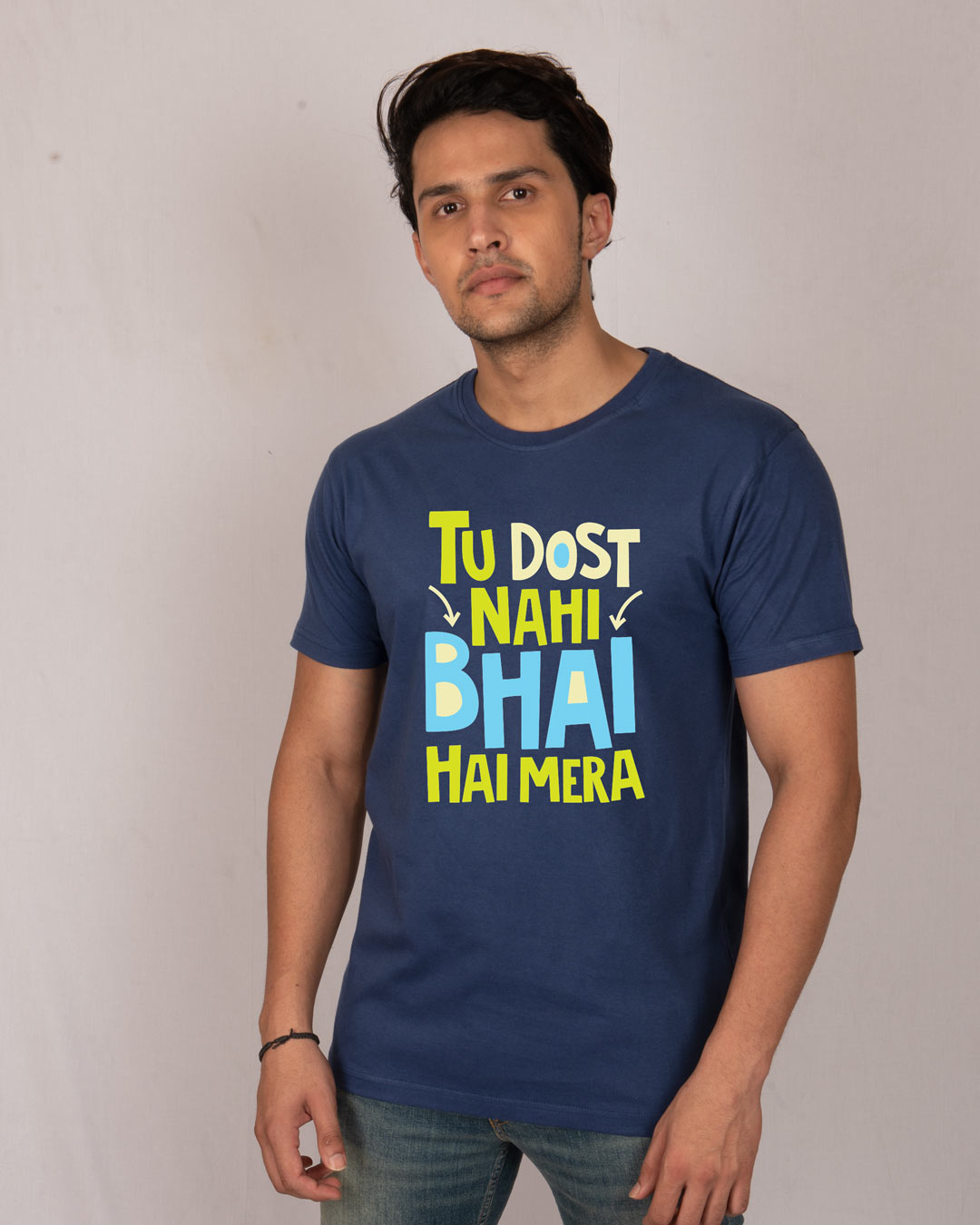 Shop Bhai Hai Mera Half Sleeve T-Shirt-Back