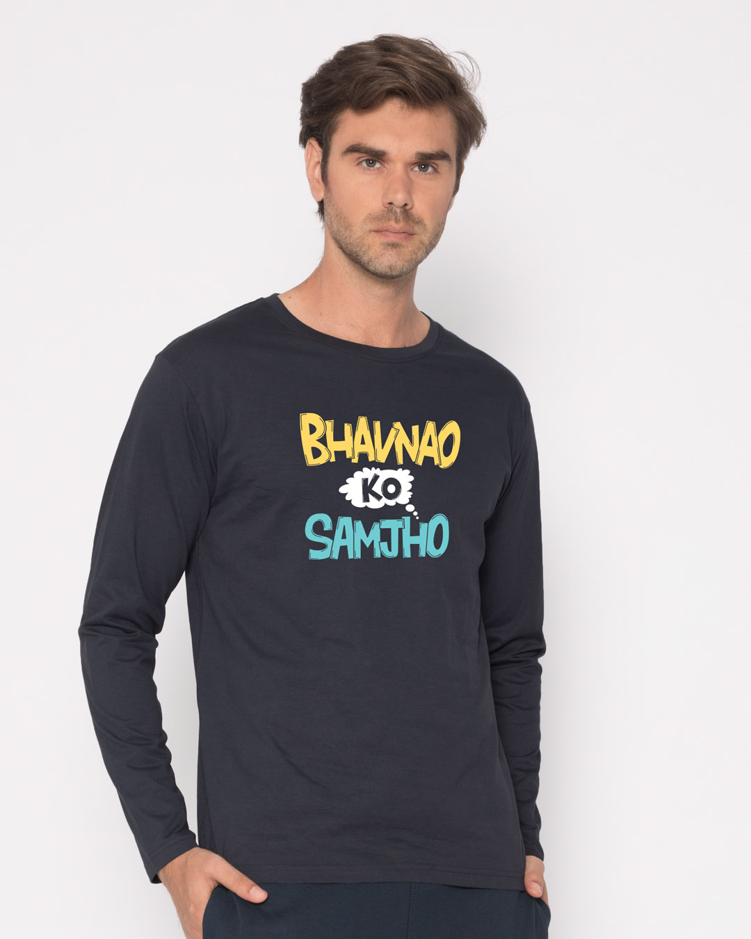 Shop Bhavanaye Full Sleeve T-Shirt-Back