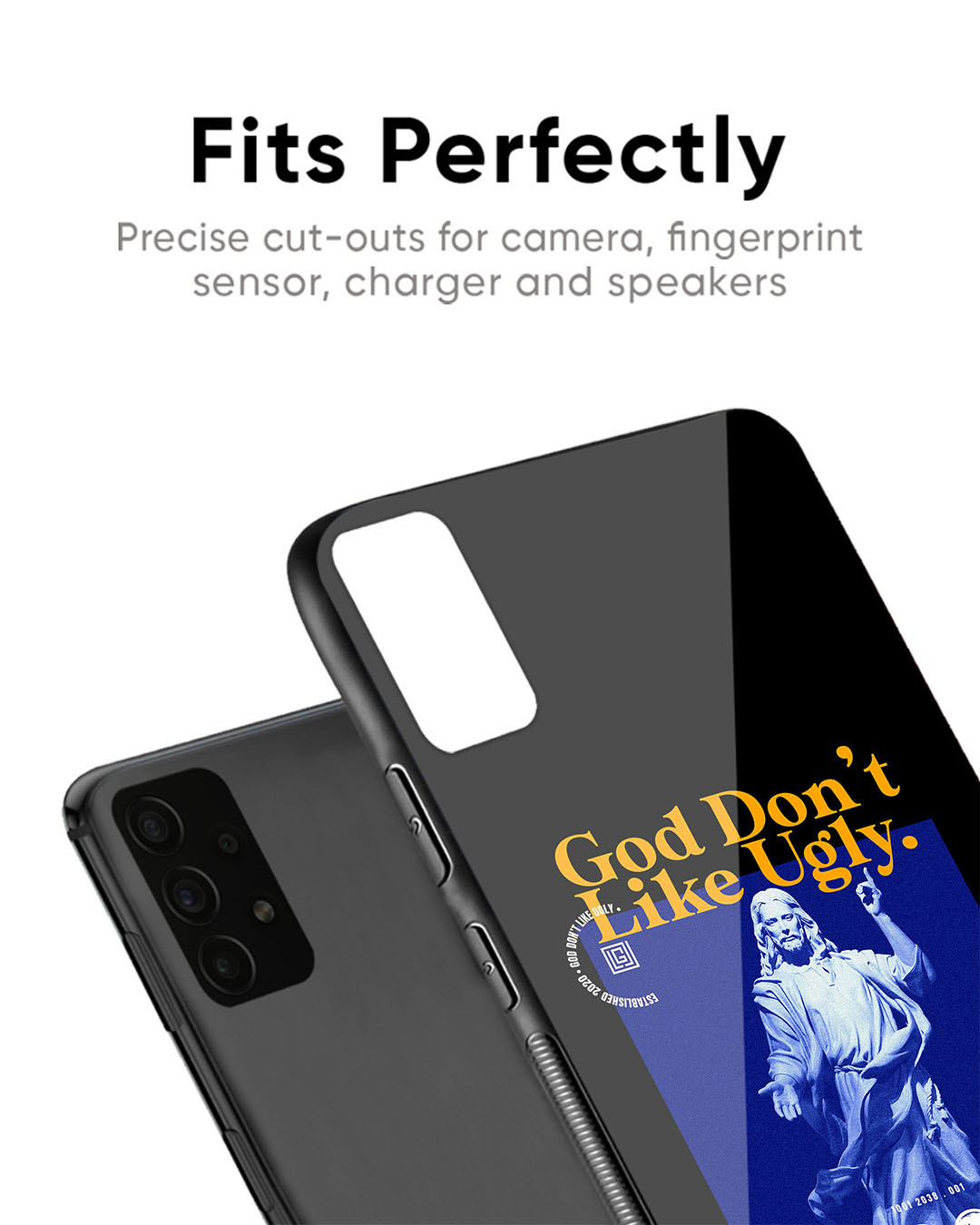 Shop Bigger God Premium Glass Case for OnePlus Nord CE4 5G(Shock Proof, Scratch Resistant)-Back