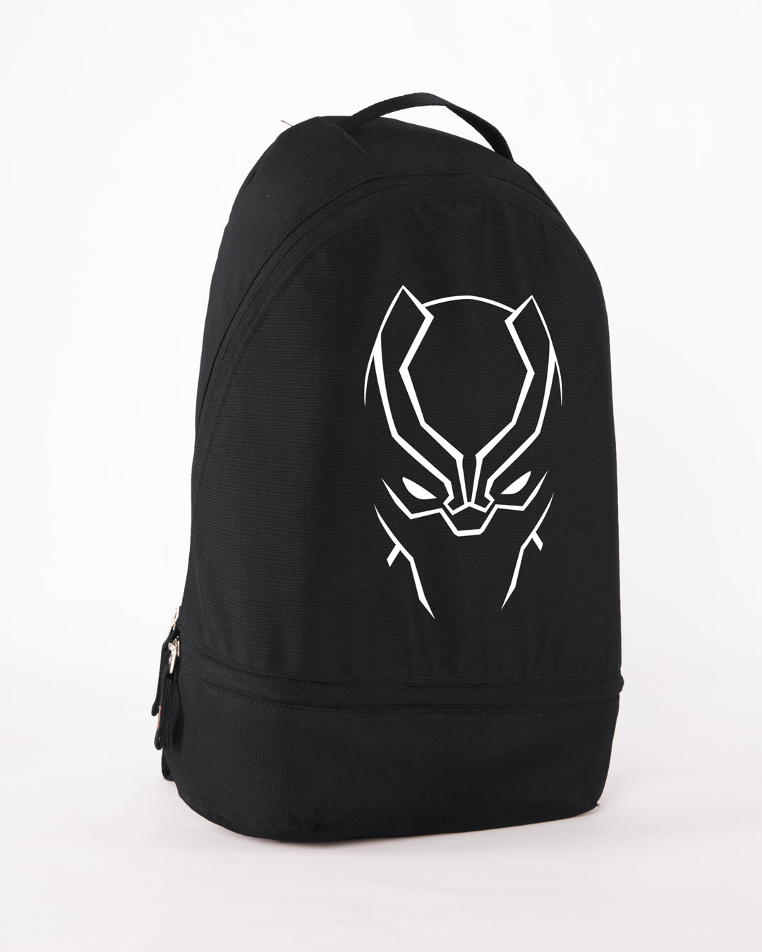 Shop Black Panther Minimal Glow In Dark Small Backpack (AVL) -Back