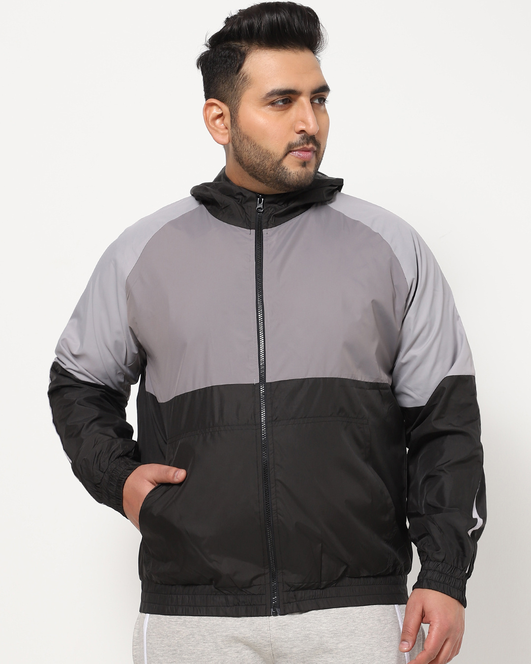 plus size windcheater
