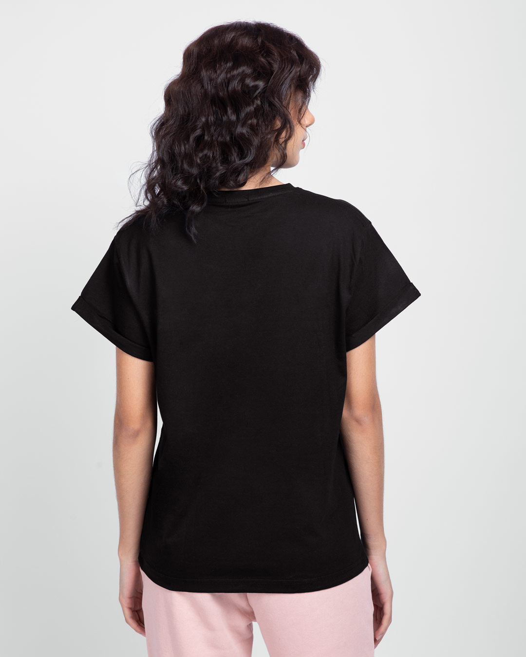 Shop Black Widow Neon Boyfriend T-Shirt-Back