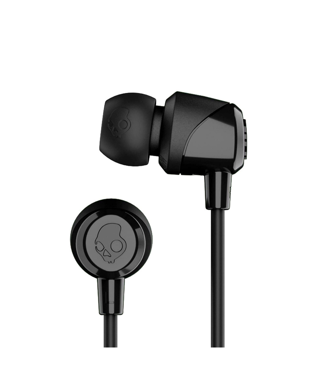 Shop Black Wired Headphones-Back