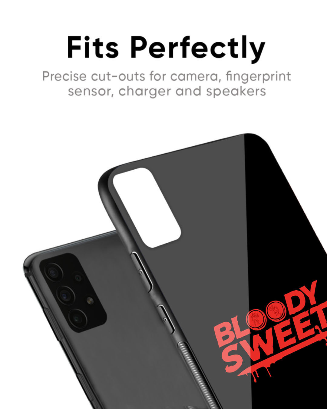Shop Bloody Sweet Premium Glass Case for OnePlus Nord CE 2 5G(Shock Proof, Scratch Resistant)-Back