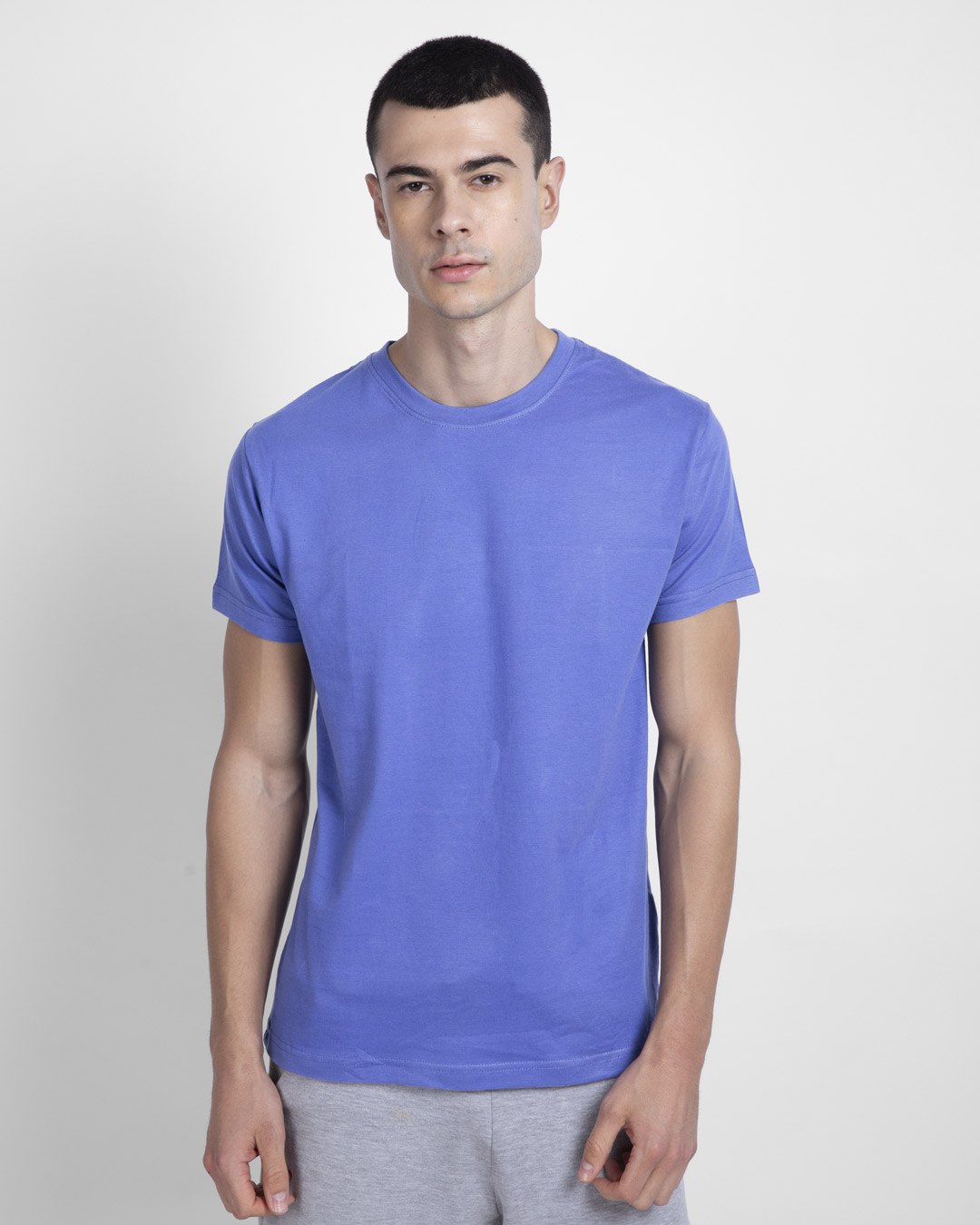 plain t shirts blue