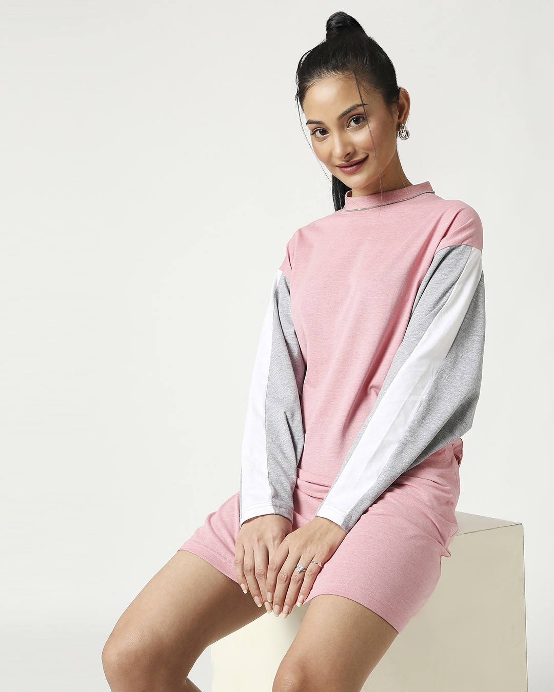 

Blush Melange Hip Hop Dress Women Hip Hop Dress Bewakoof.com