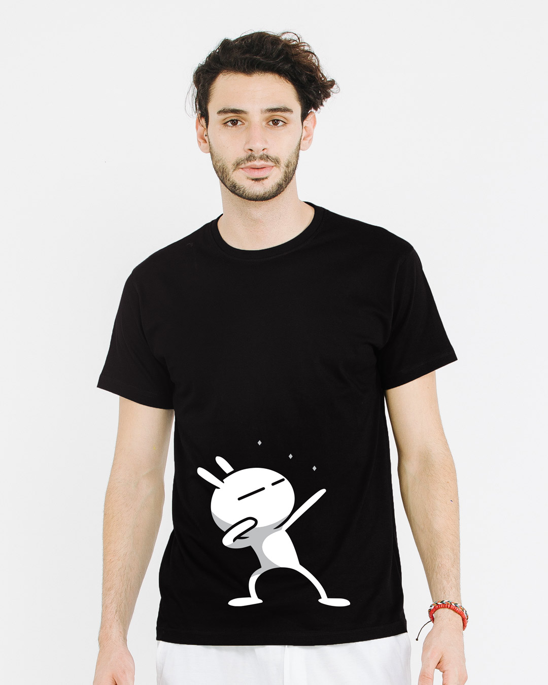 Shop Bolt Bunny Half Sleeve T-Shirt-Back