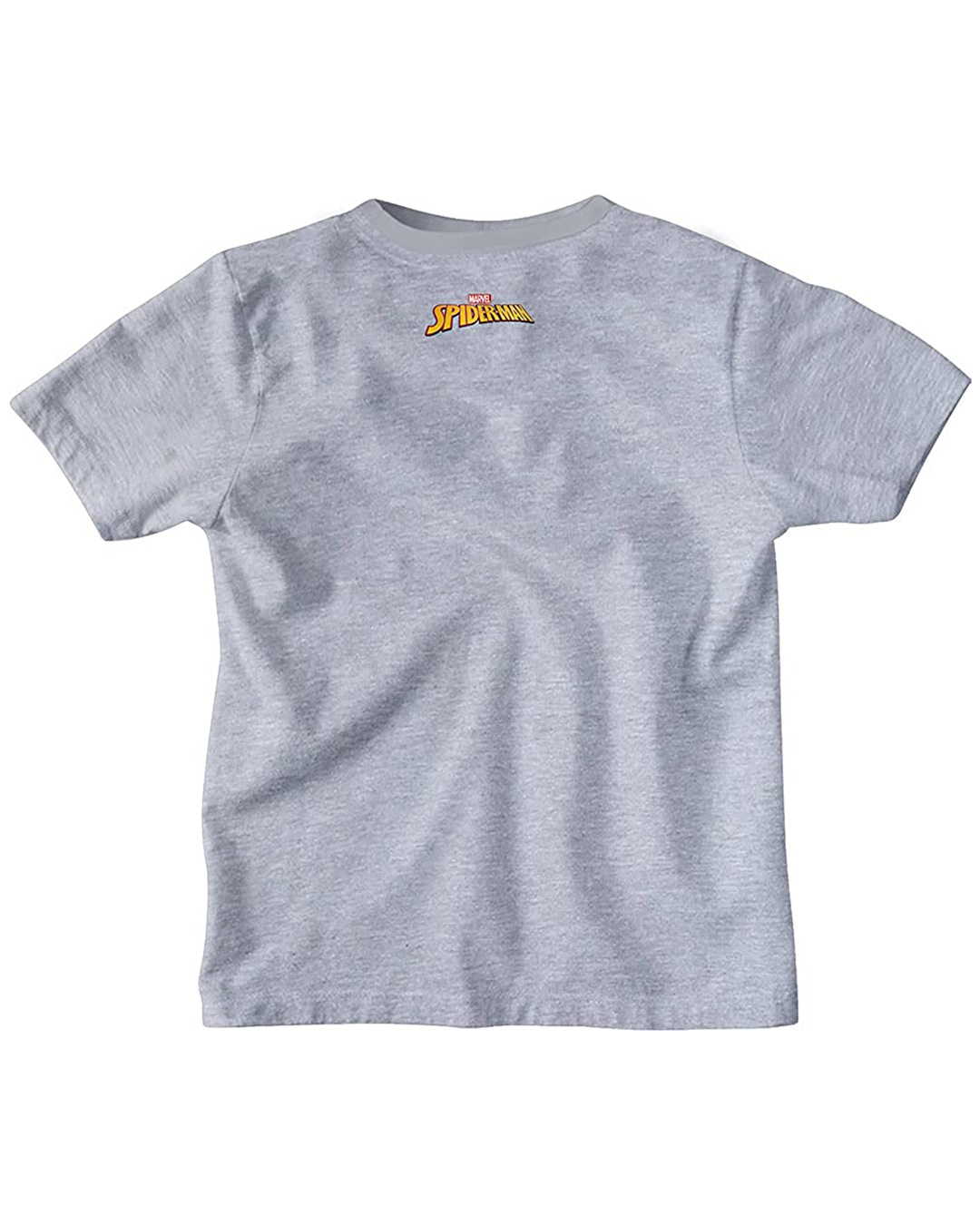 Shop Boys Grey Spider Man Graphic Printed T Shirt-Back