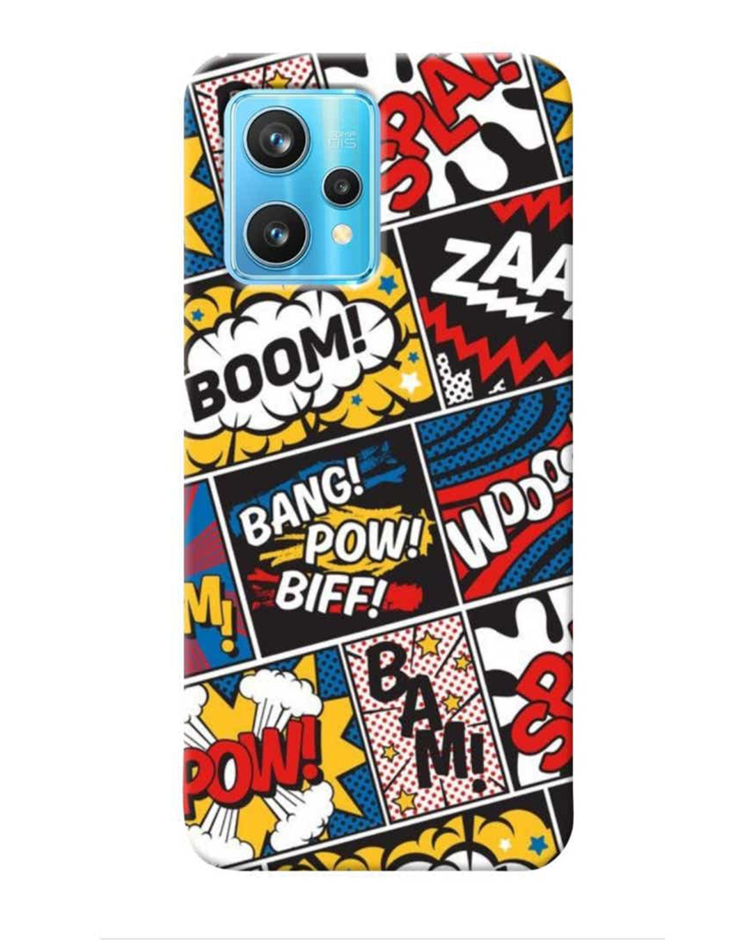 Shop Boom Zaap Abstract Printed Designer Hard Cover For Realme 9 Pro (Impact Resistant, Matte Finish)-Front