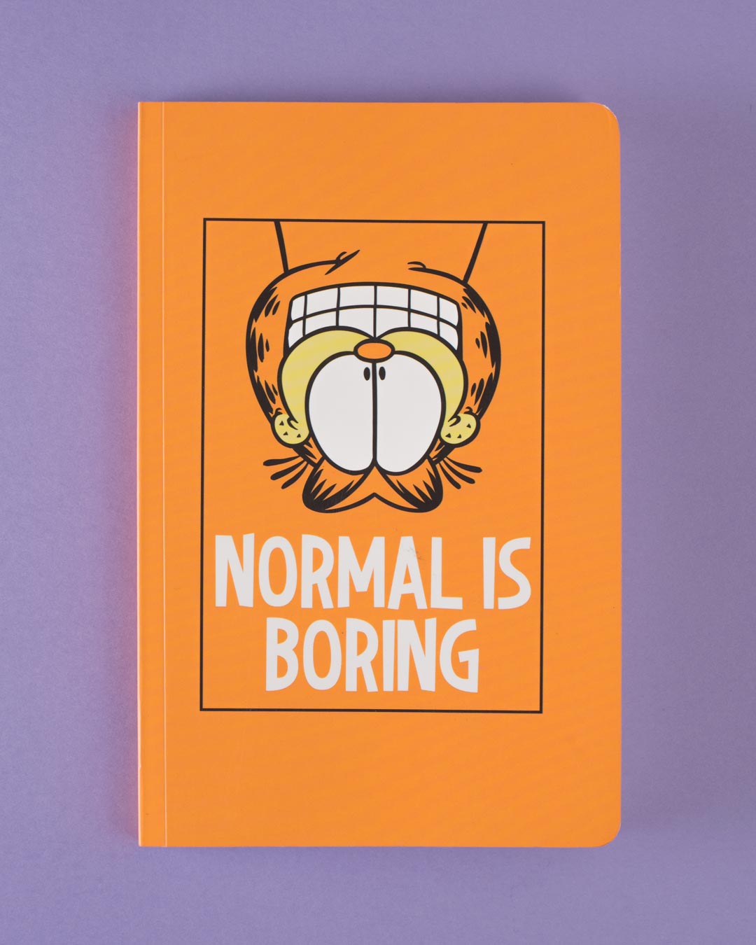 Shop Boring Garfield Notebook-Back