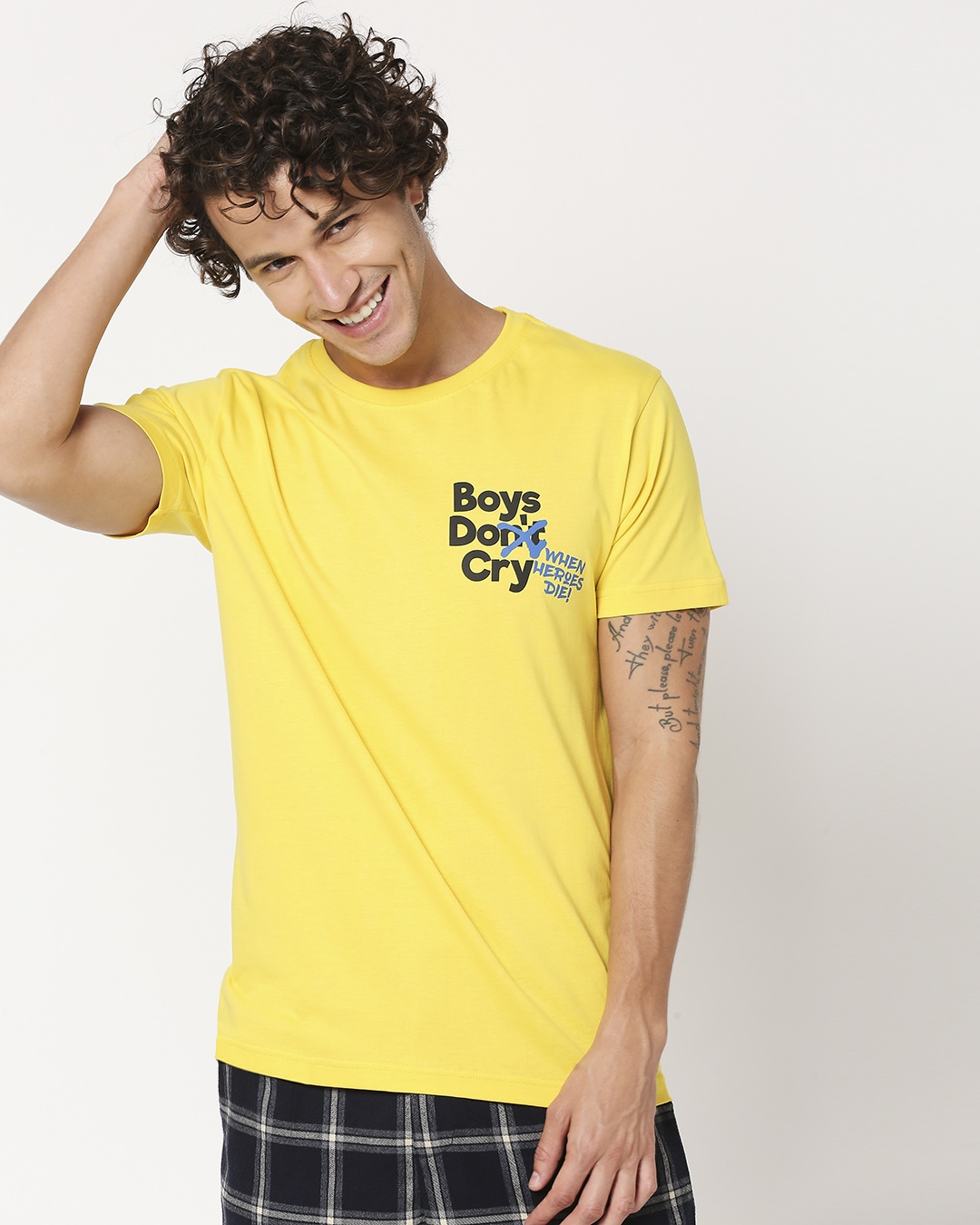 Shop Boy's Do Cry Half Sleeve T-Shirt-Back