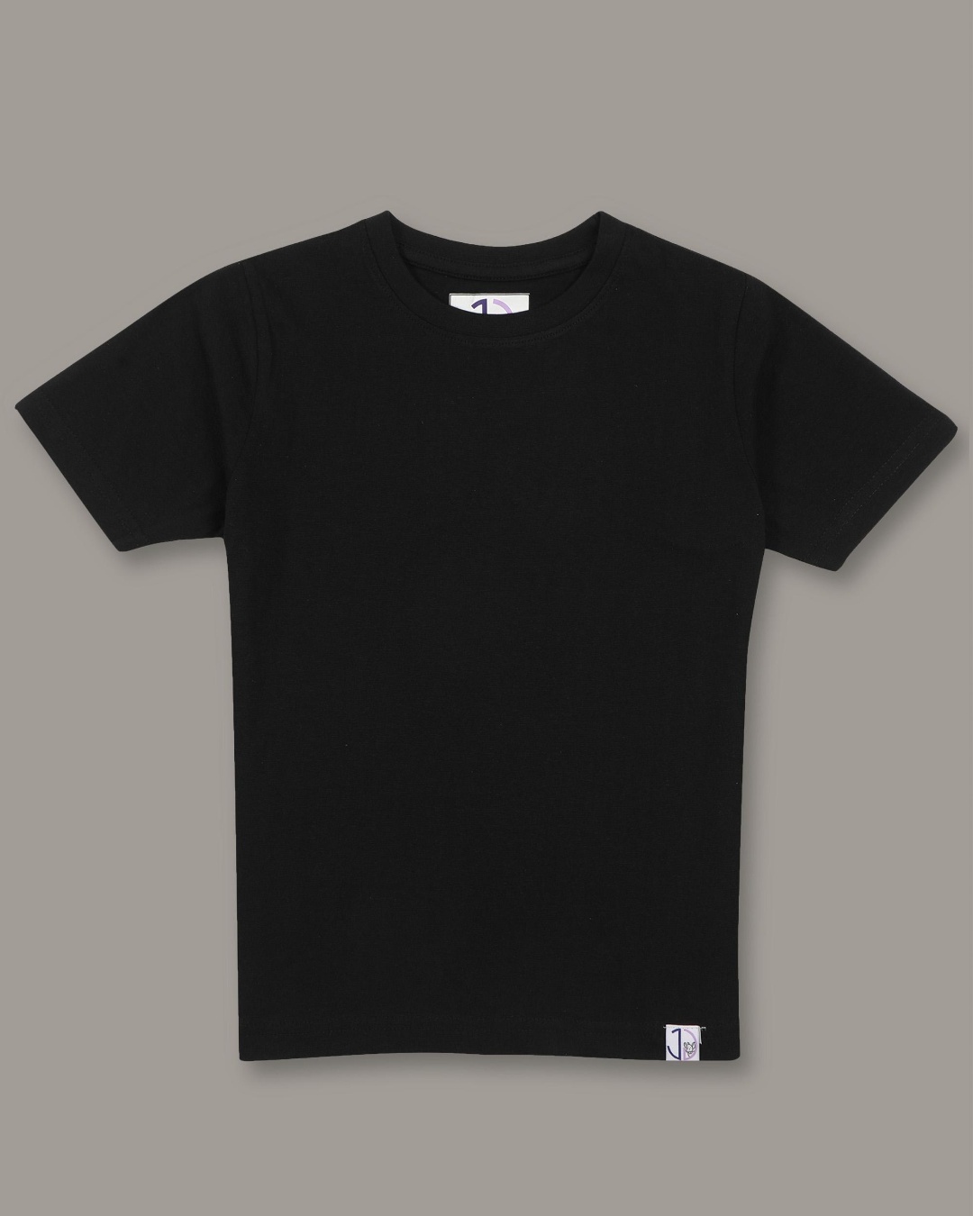 Shop Pack of 2 Boys Black & Grey T-shirt-Back