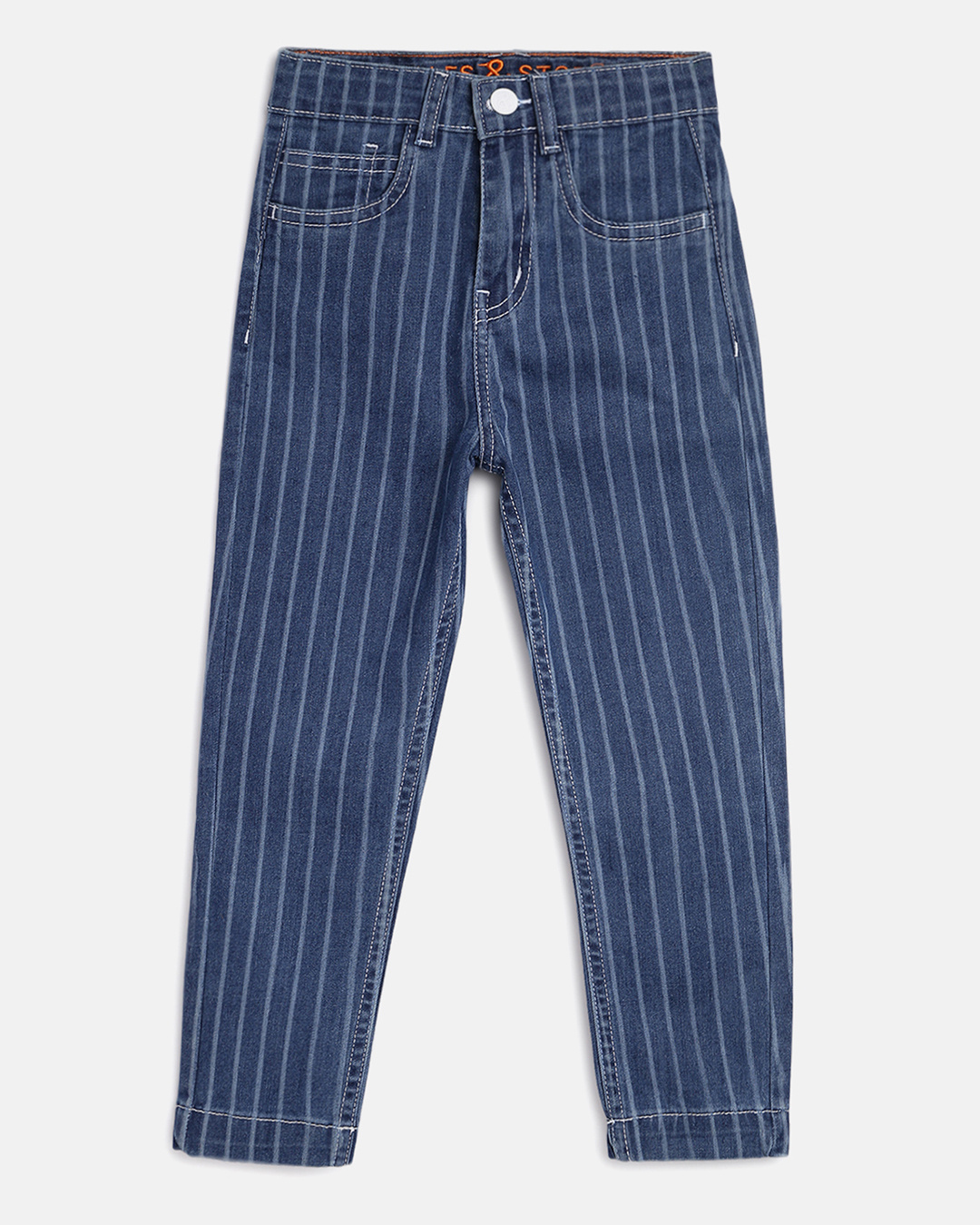 Boys striped hot sale jeans