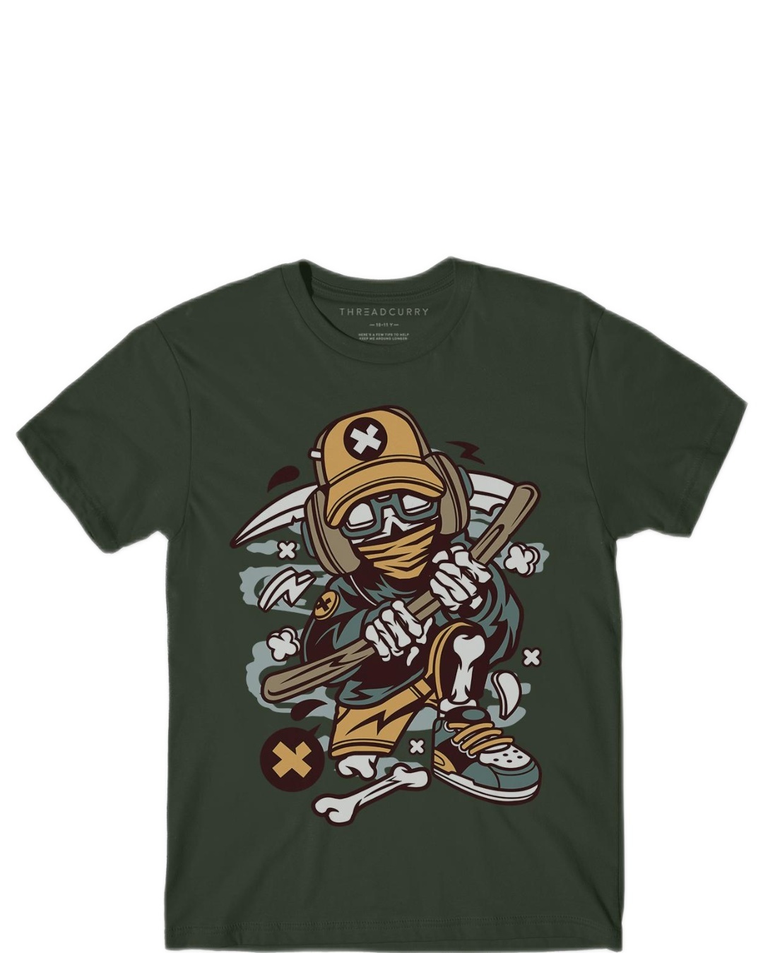 Hipster Green Tee