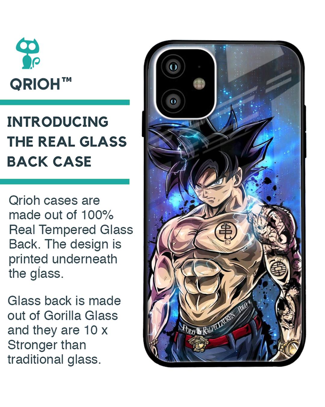 Shop Branded Anime Premium Glass Case for Apple iPhone 11 (Shock Proof,Scratch Resistant)-Back