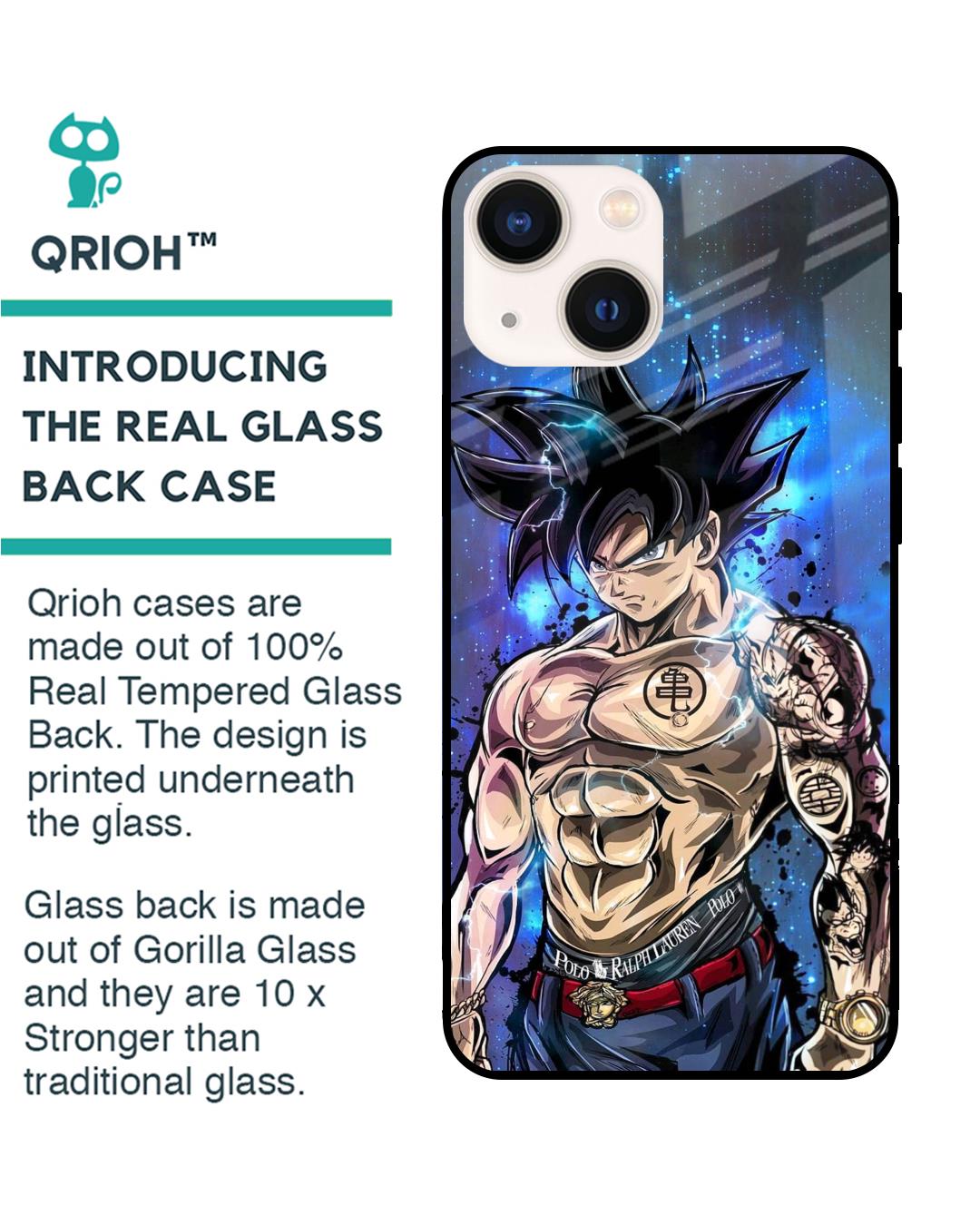 Buy Branded Anime Premium Glass Case for iPhone 14 Plus (Shock Proof,  Scratch Resistant) Online in India at Bewakoof