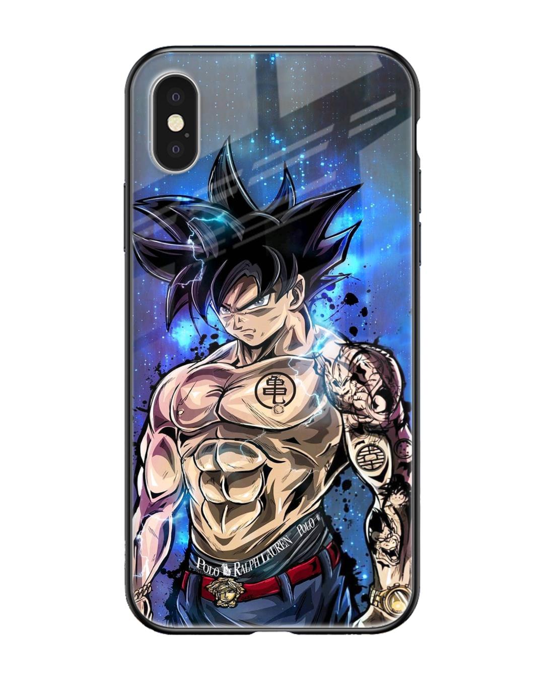 Buy Branded Anime Premium Glass Case for iPhone XS Max (Shock Proof, Scratch Resistant) Online
