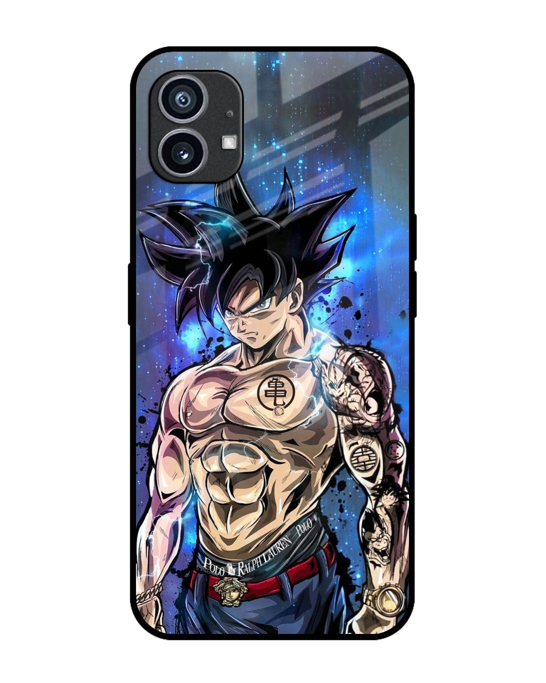 demon slayer royal blue anime art printed mobile case cover for apple  iphone 13 Pro Max