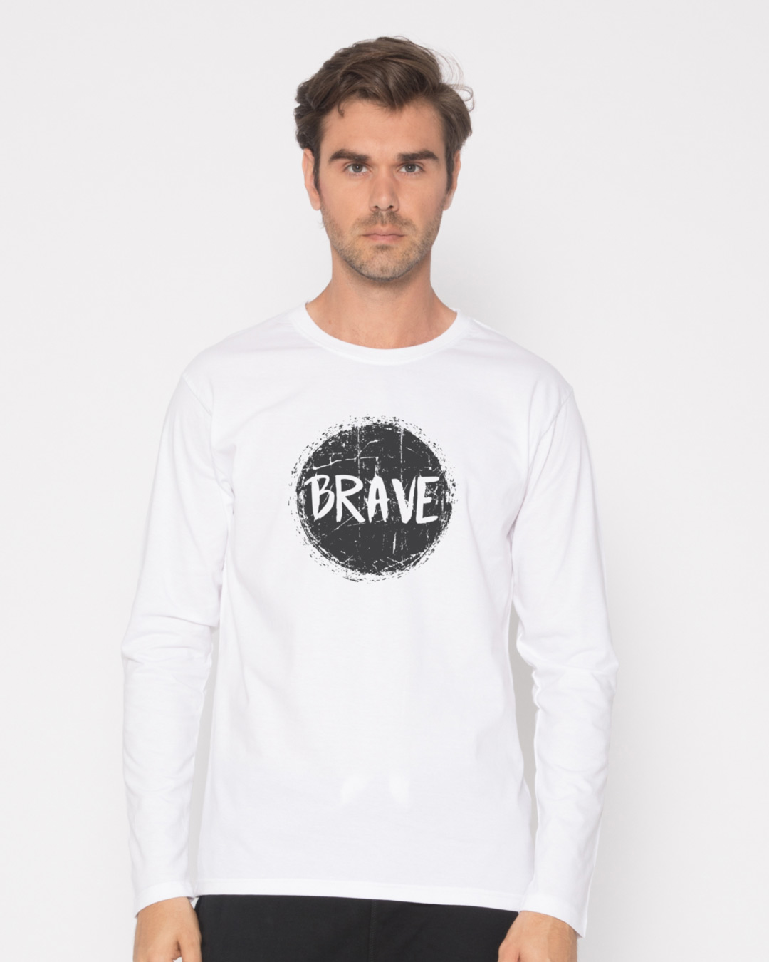 Shop Brave Full Sleeve T-Shirt-Back