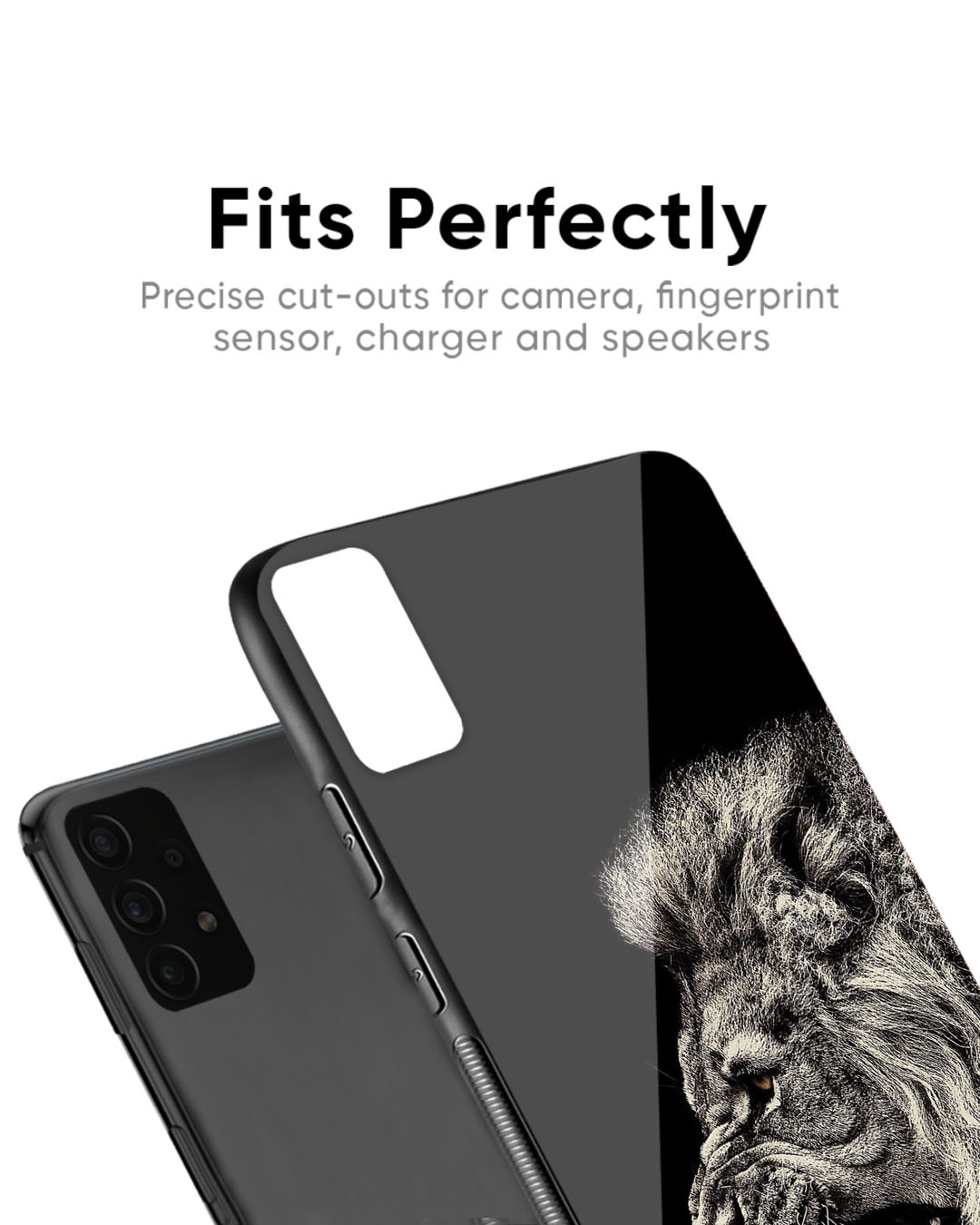 Shop Brave Lion Premium Glass Case for Google Pixel 6a (Shock Proof, Scratch Resistant)-Back