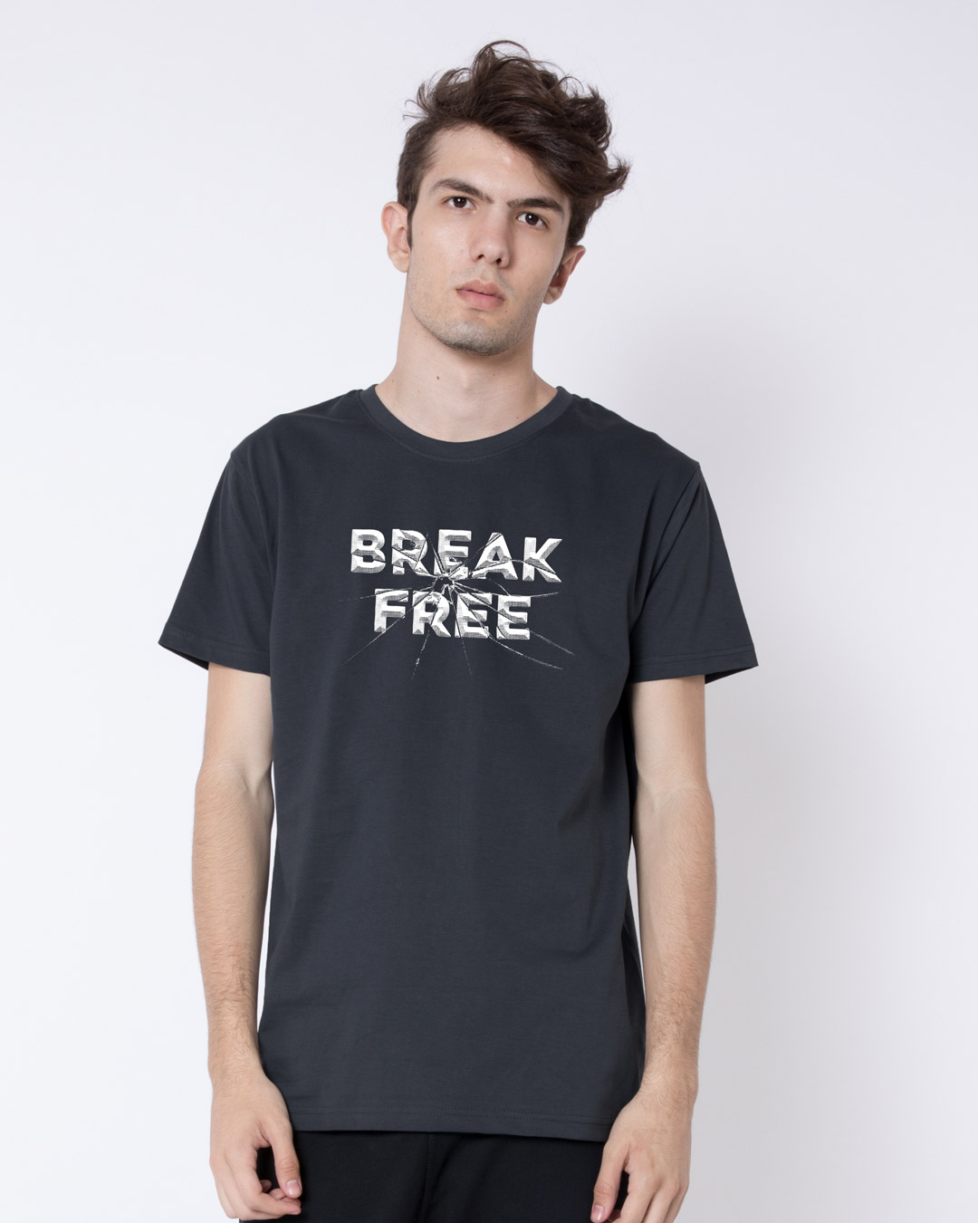 Shop Break Free Half Sleeve T-Shirt-Back