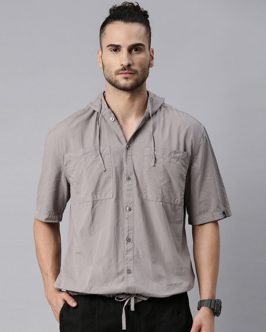 mens boxy fit shirt