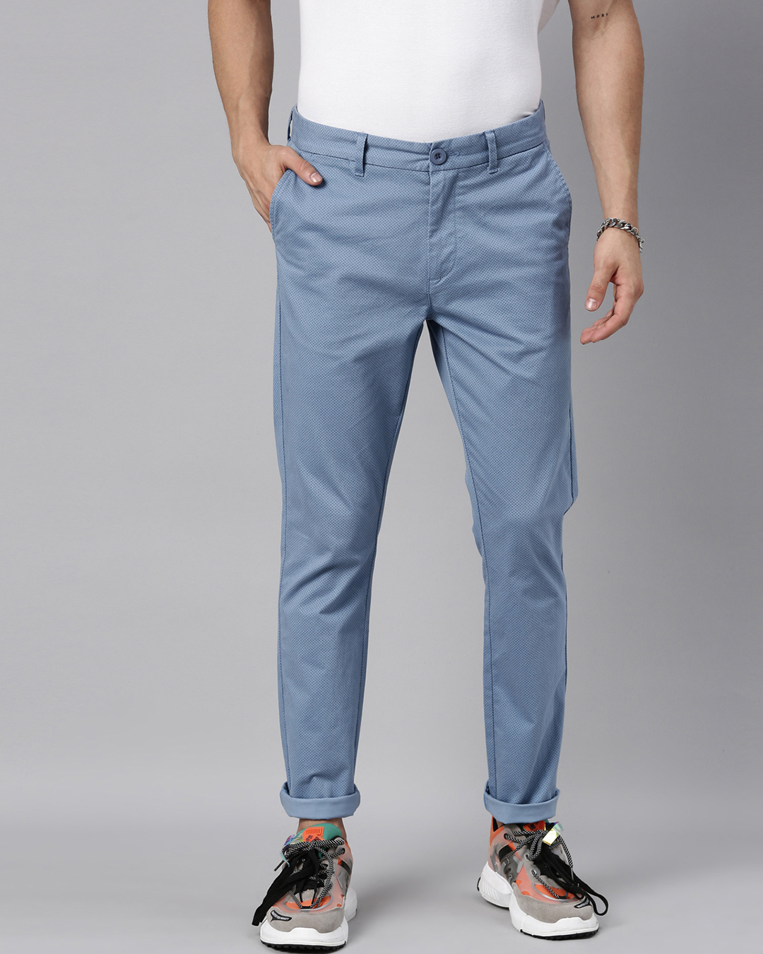 Buy Breakbounce Men Slim Fit Trouser Online at Bewakoof