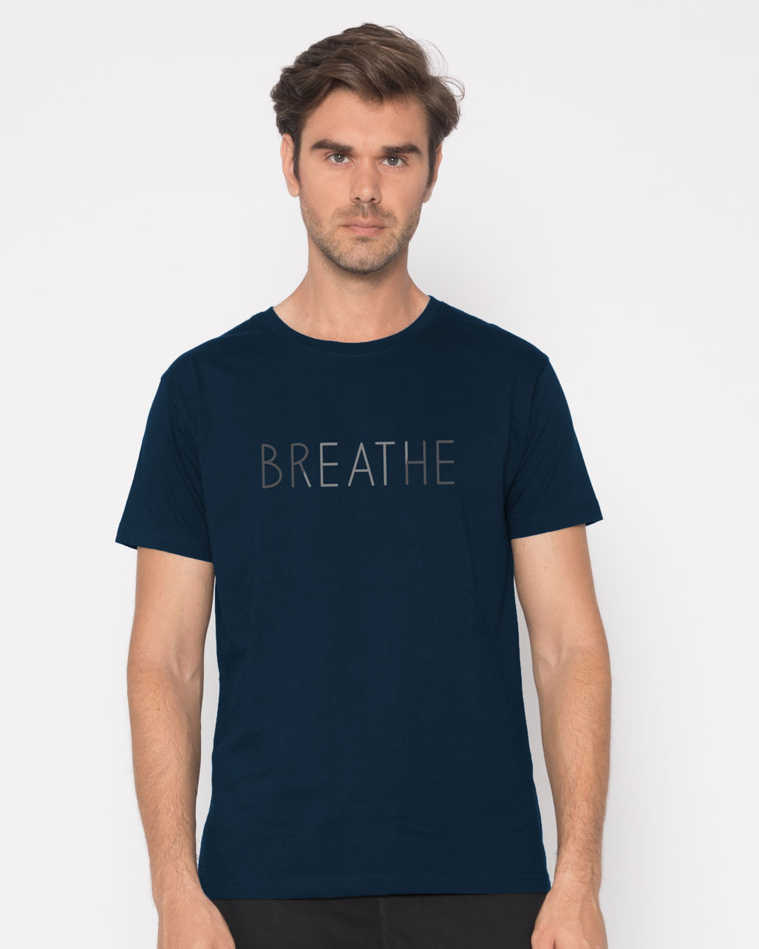 Shop Breathe Half Sleeve T-Shirt-Back