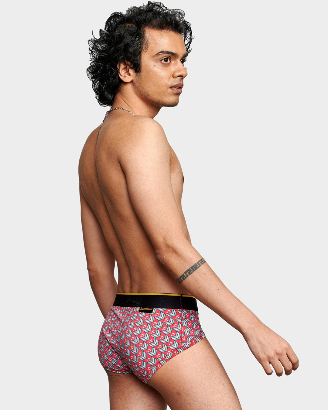 Shop Mindsweeper Micro Modal Men's Brief-Back