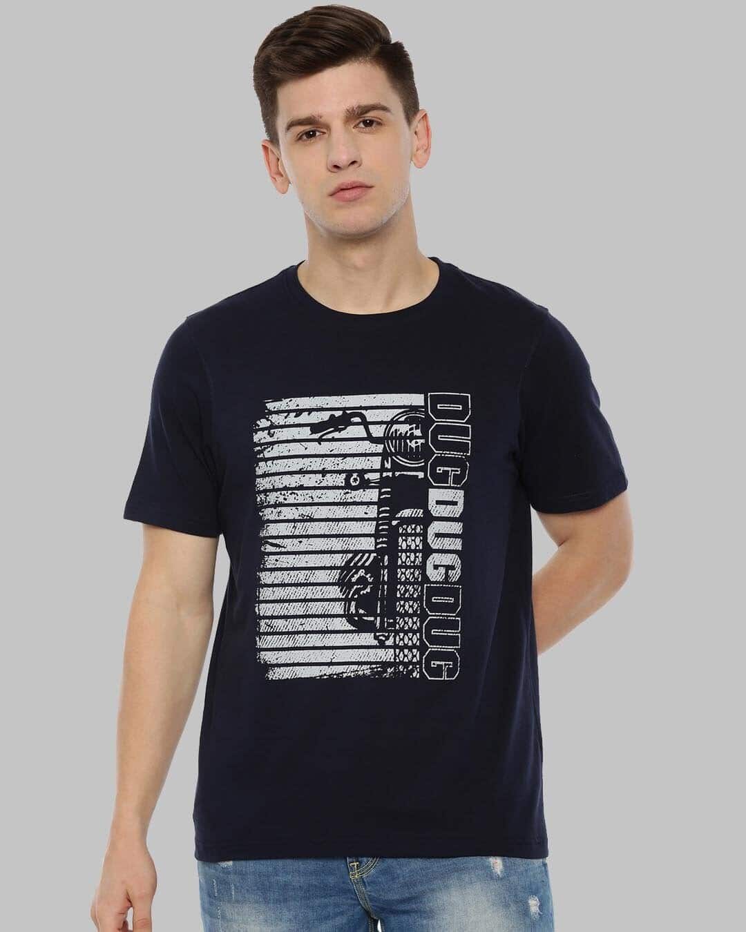 Buy Dug Dug Dug Printed T-Shirt Online at Bewakoof