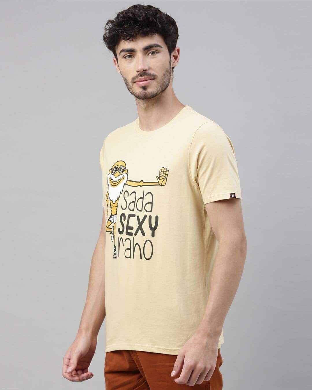 Shop Sada Sexy Raho Printed T-Shirt-Back