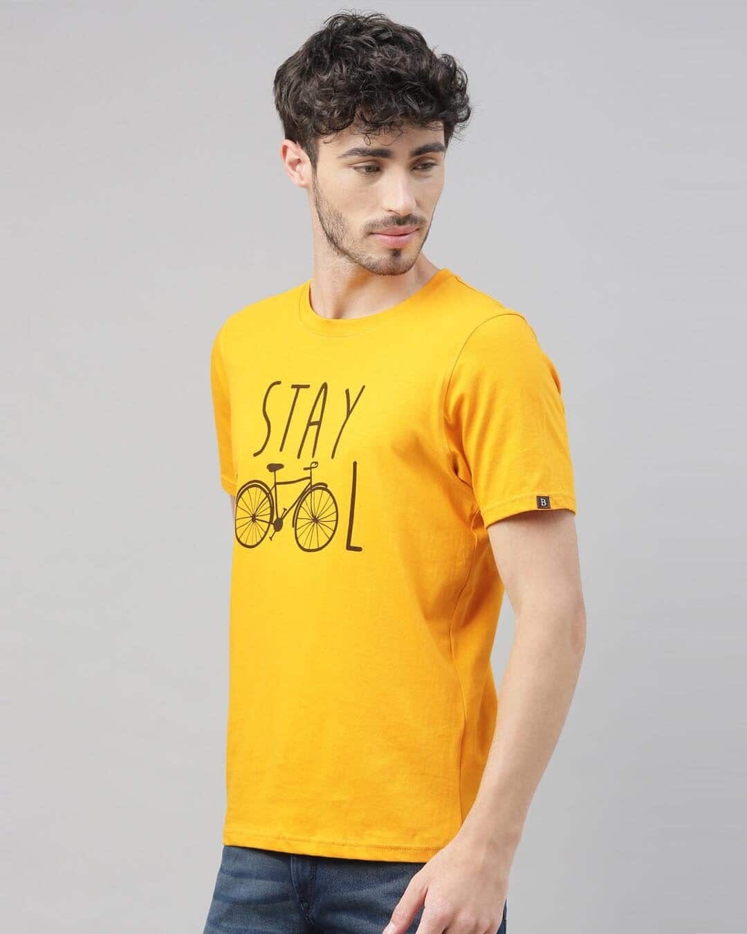 Shop Men's Stay Cool Graphic Printed T-shirt-Back