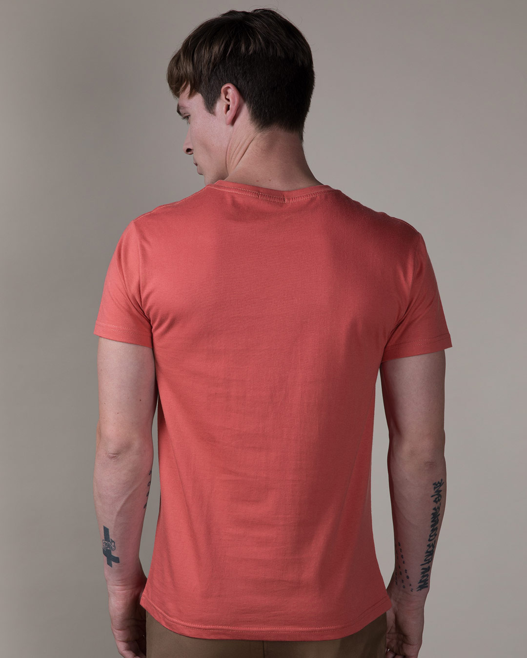 Shop Busy Getting Bored Half Sleeve T-Shirt-Back