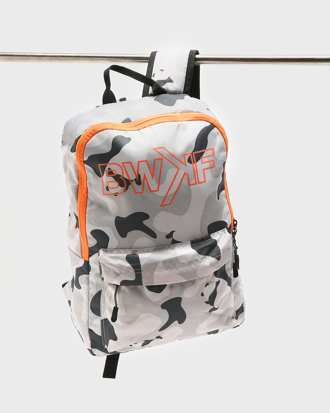 Buy BWKF White Grey Camo Printed Laptop Bag Online in India at Bewakoof