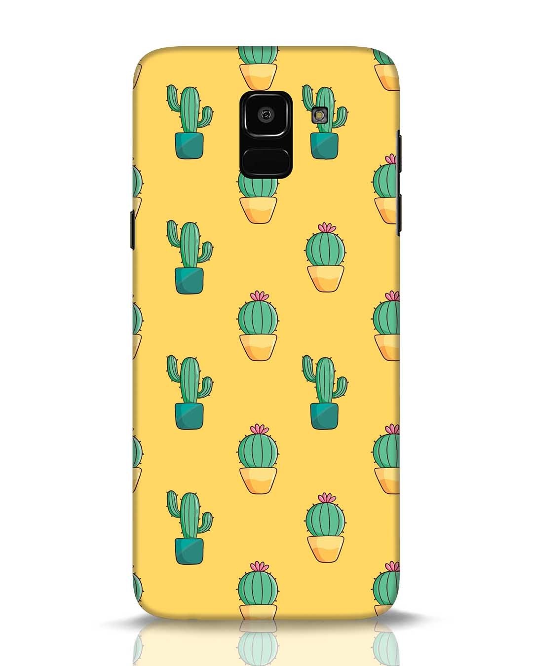 Buy Cactus Pattern Samsung Galaxy J6 Mobile Cover For Unisex Online At Bewakoof 1485